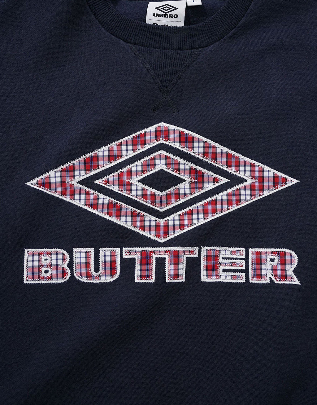 Butter X Umbro Diamond Applique Crewneck
