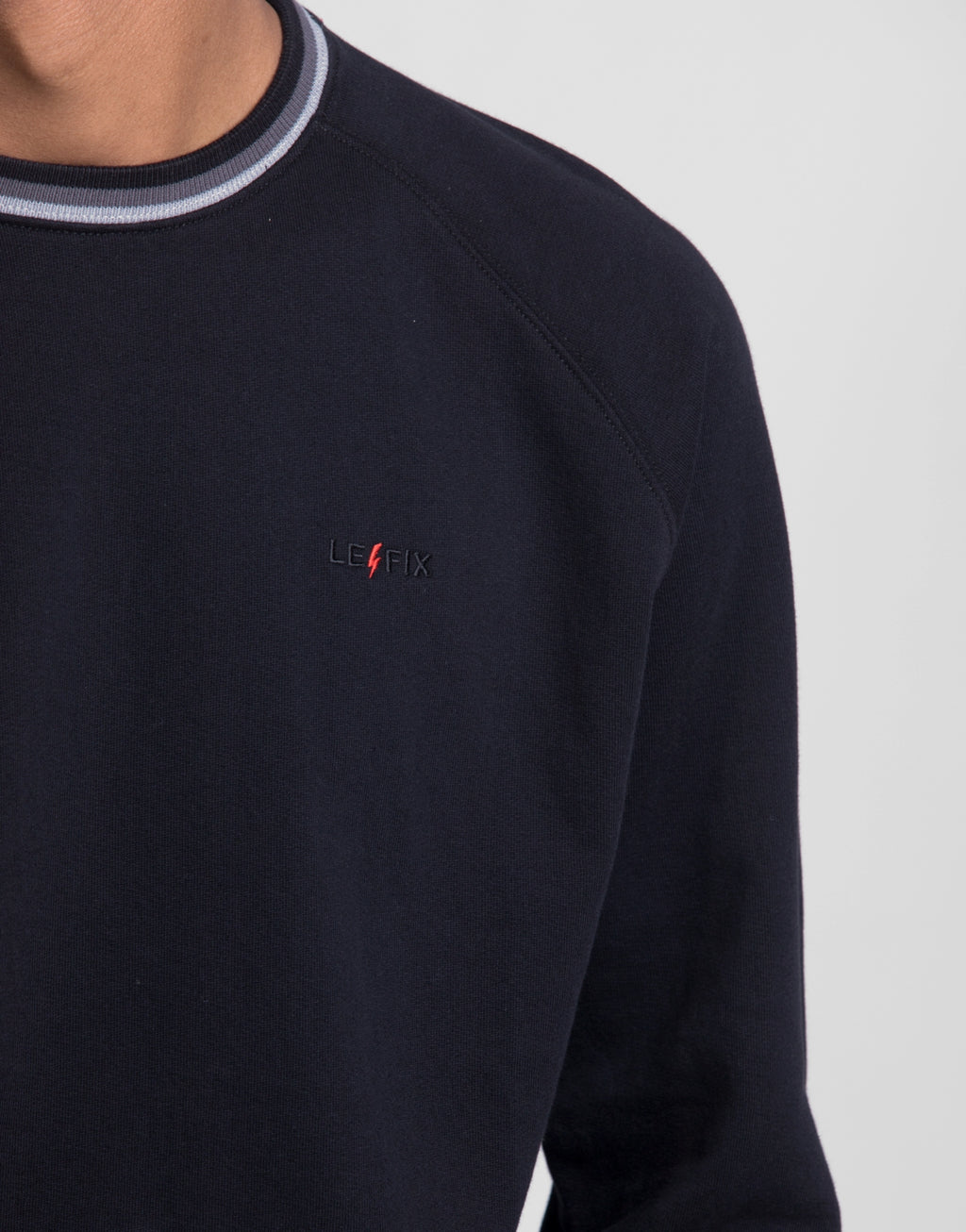 Fade Rib Crew