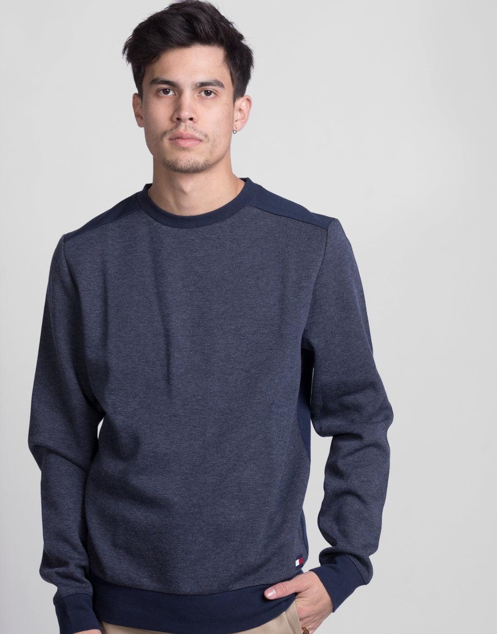 Colour Blocked Track Top