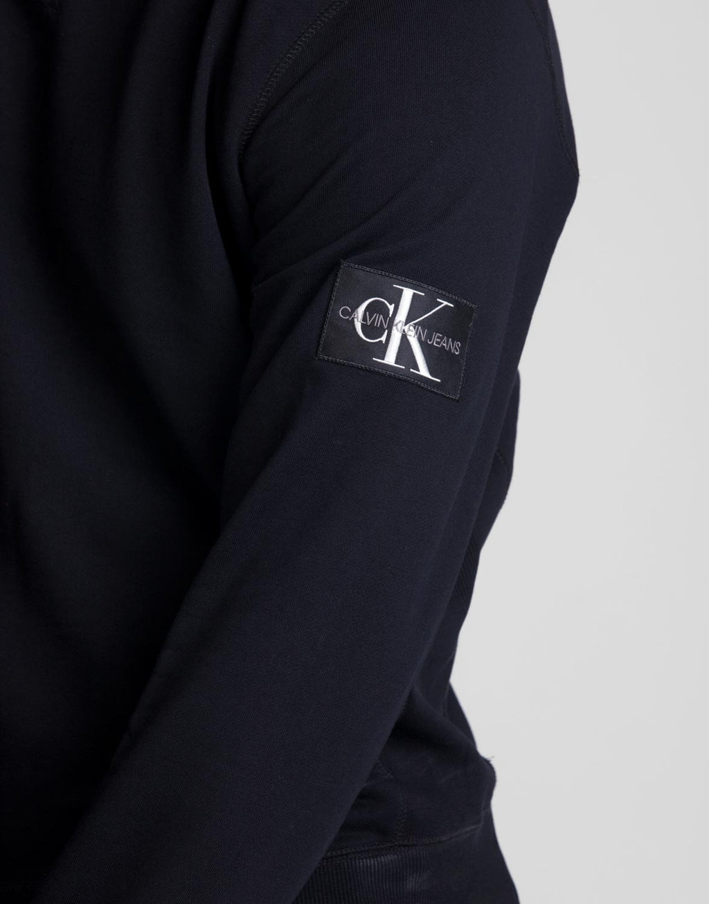 Monogram Sleeve Badge Crewneck
