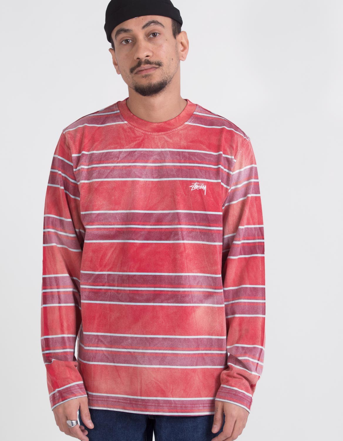 Bleach Stripe LS Crew
