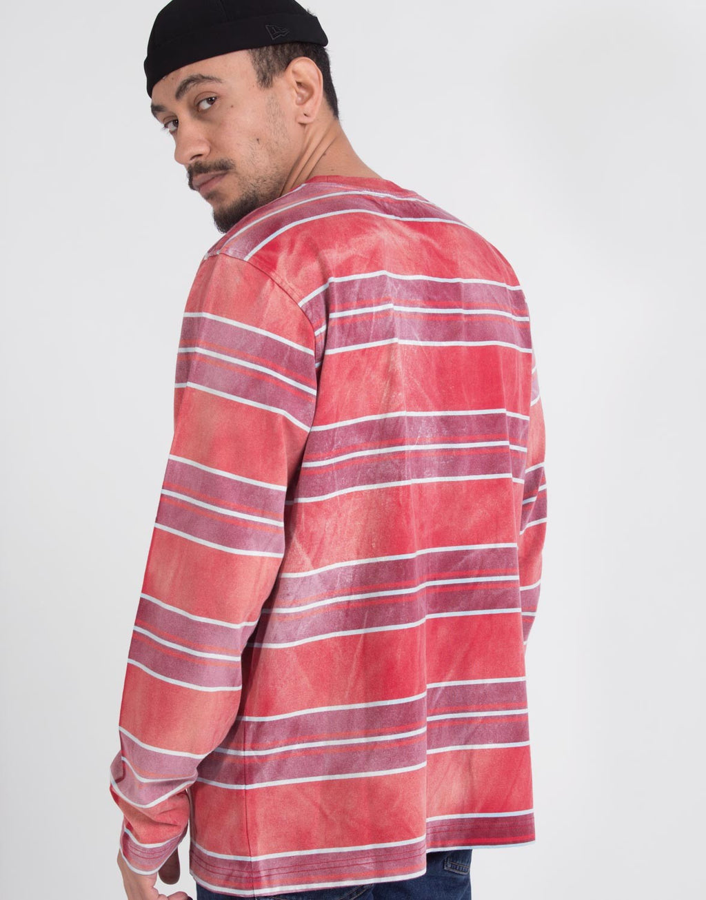 Bleach Stripe LS Crew