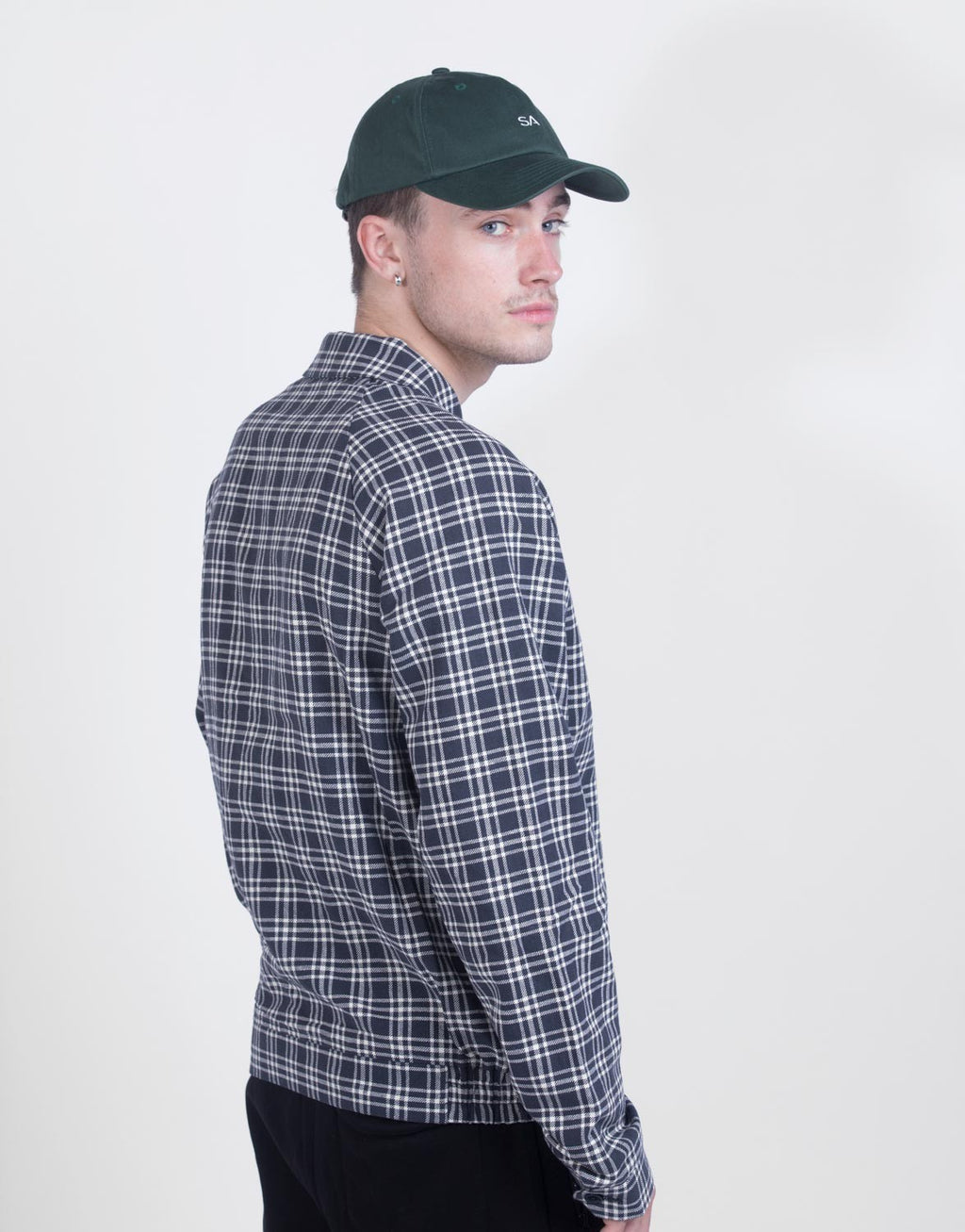 Plaid Linen Bryan Jacket