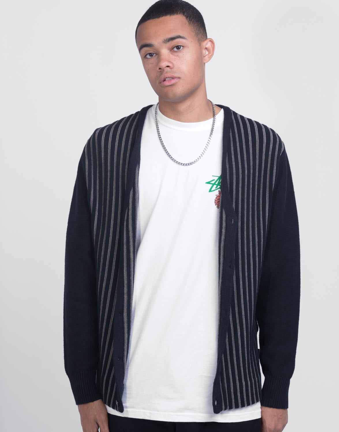 Stripe Cardigan
