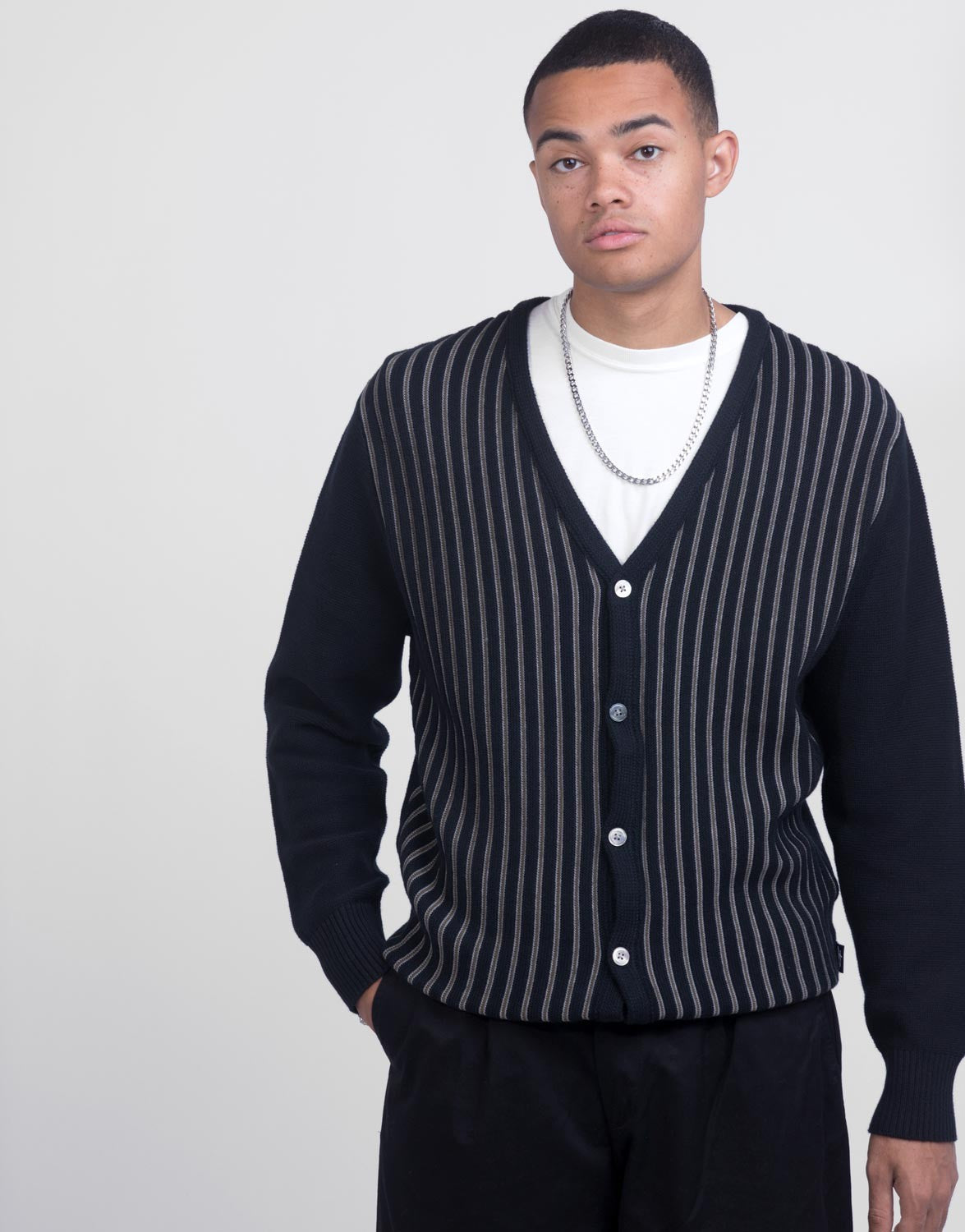 Stripe Cardigan