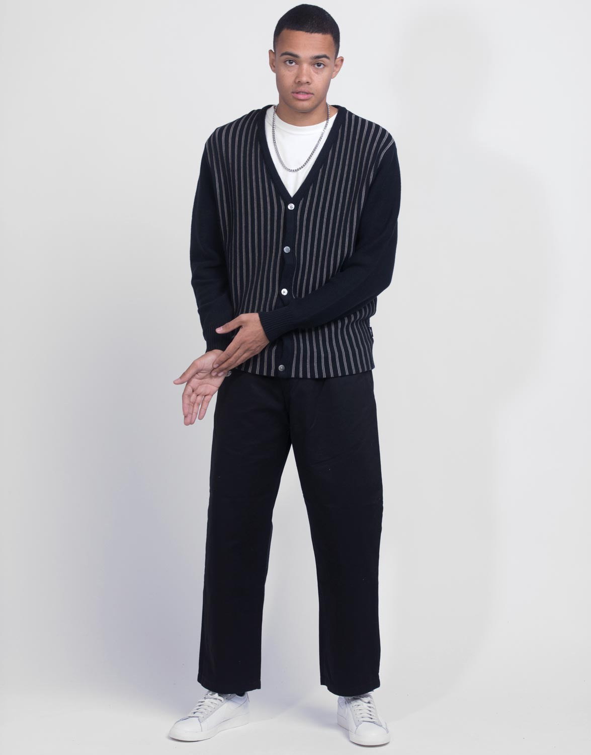 Stripe Cardigan