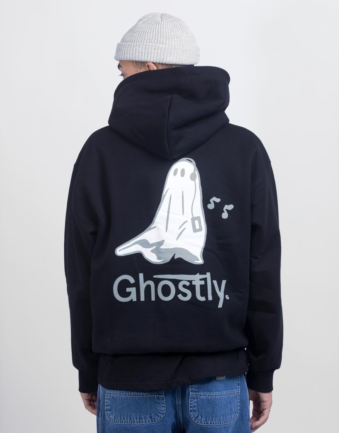 Hooded Ghostly Sweat