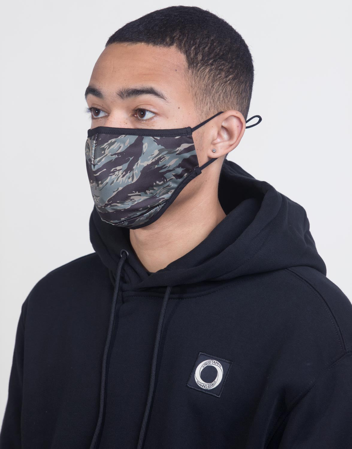 Orbit Facemask Reversibel Black/Camo