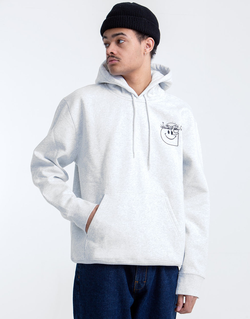 Hooded Smiley Sweat