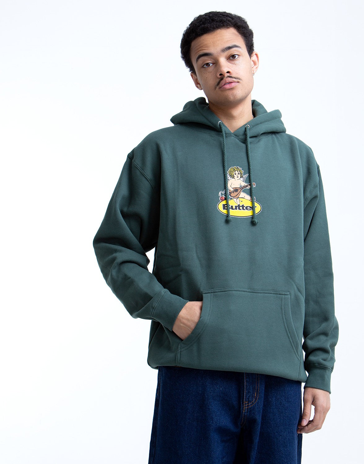 Angel Badge Pullover Hood