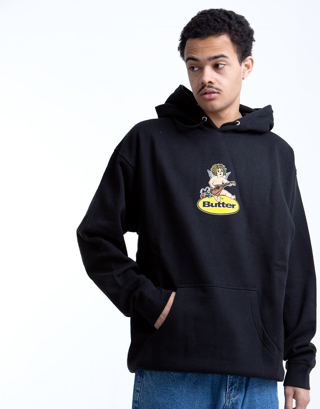 Angel Badge Pullover Hood