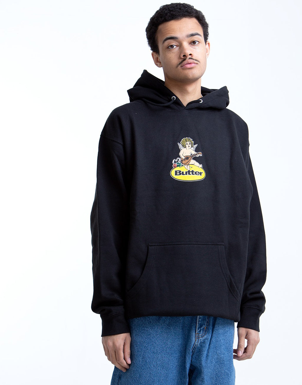 Angel Badge Pullover Hood