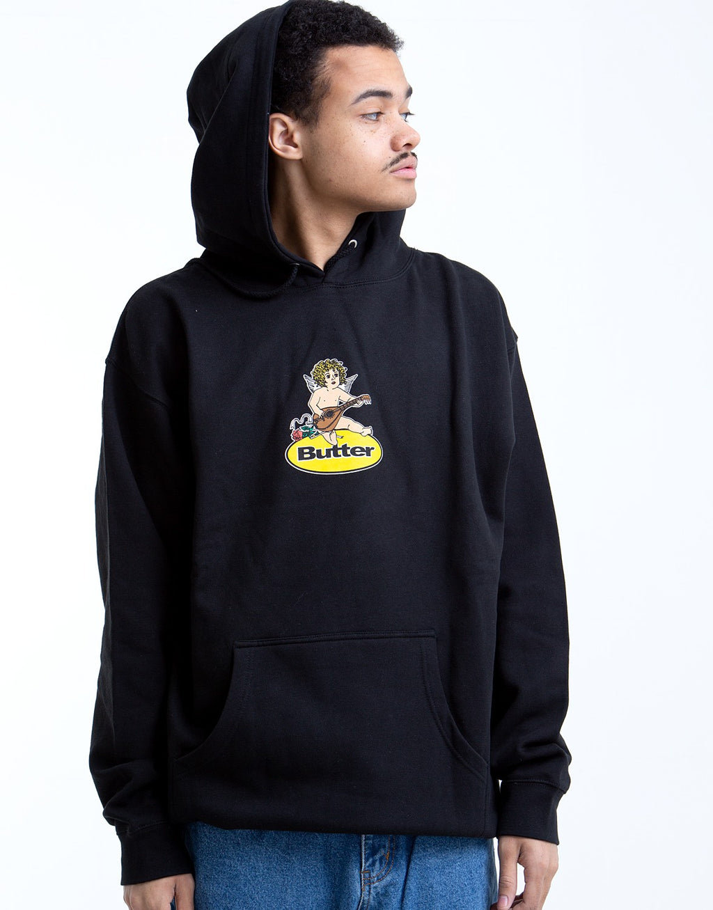 Angel Badge Pullover Hood
