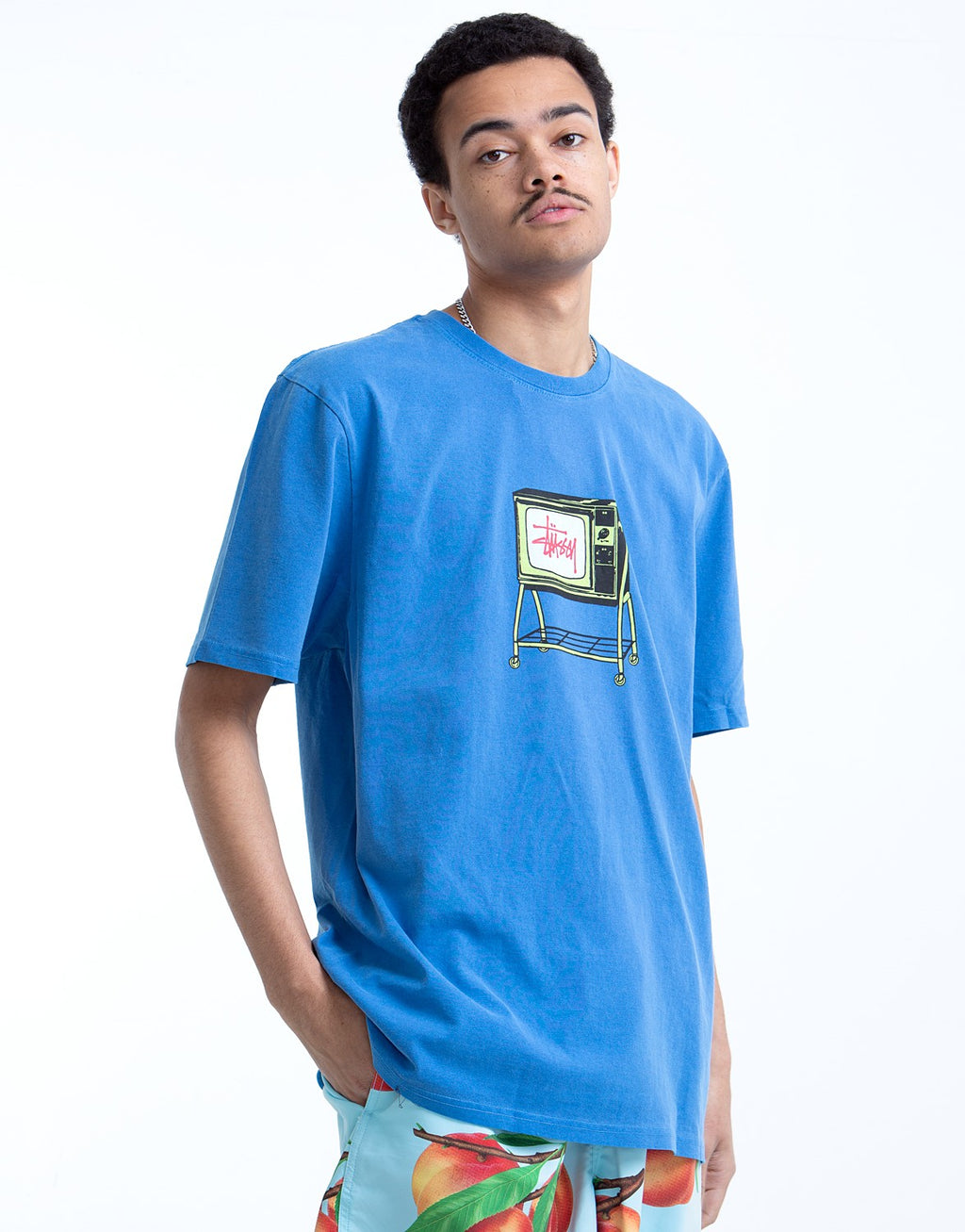 Rolling Tv Pig. Dyed Tee