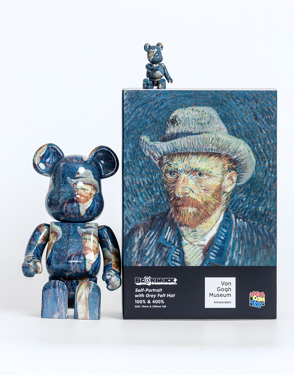 Be@rbrick Van Gogh Museum Self Portrait