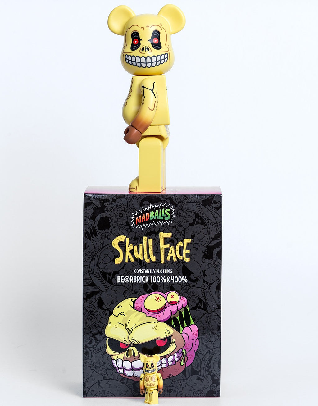 Be@rbrick Madballs Skull Face
