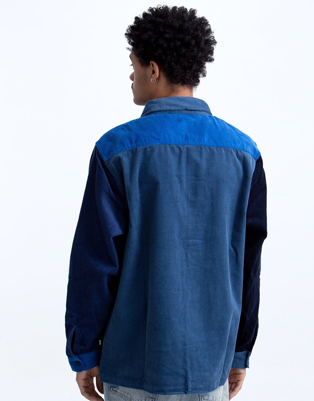 Cord Block L/S Overshirt