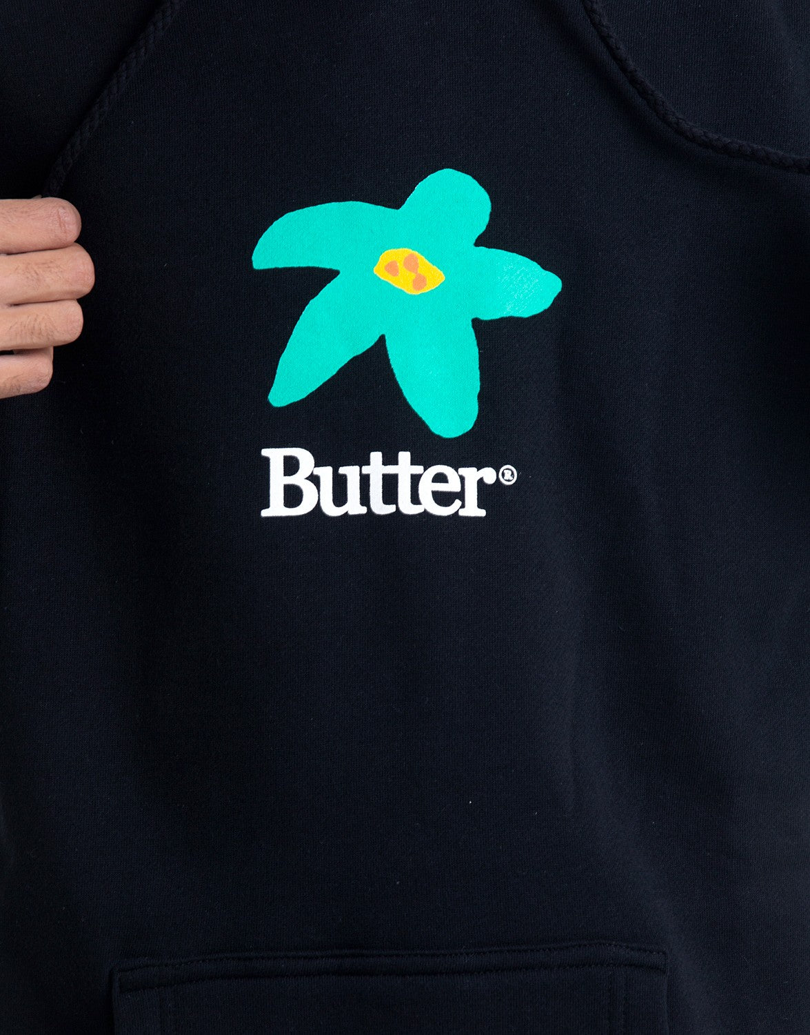 Flowers Pullower Hood