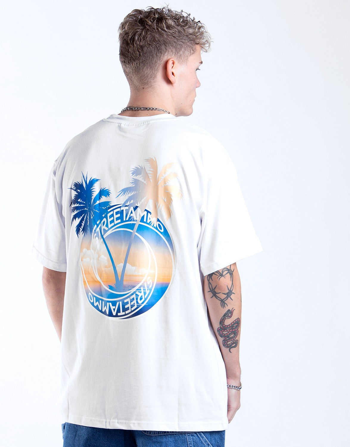 Orbit Palms Tee