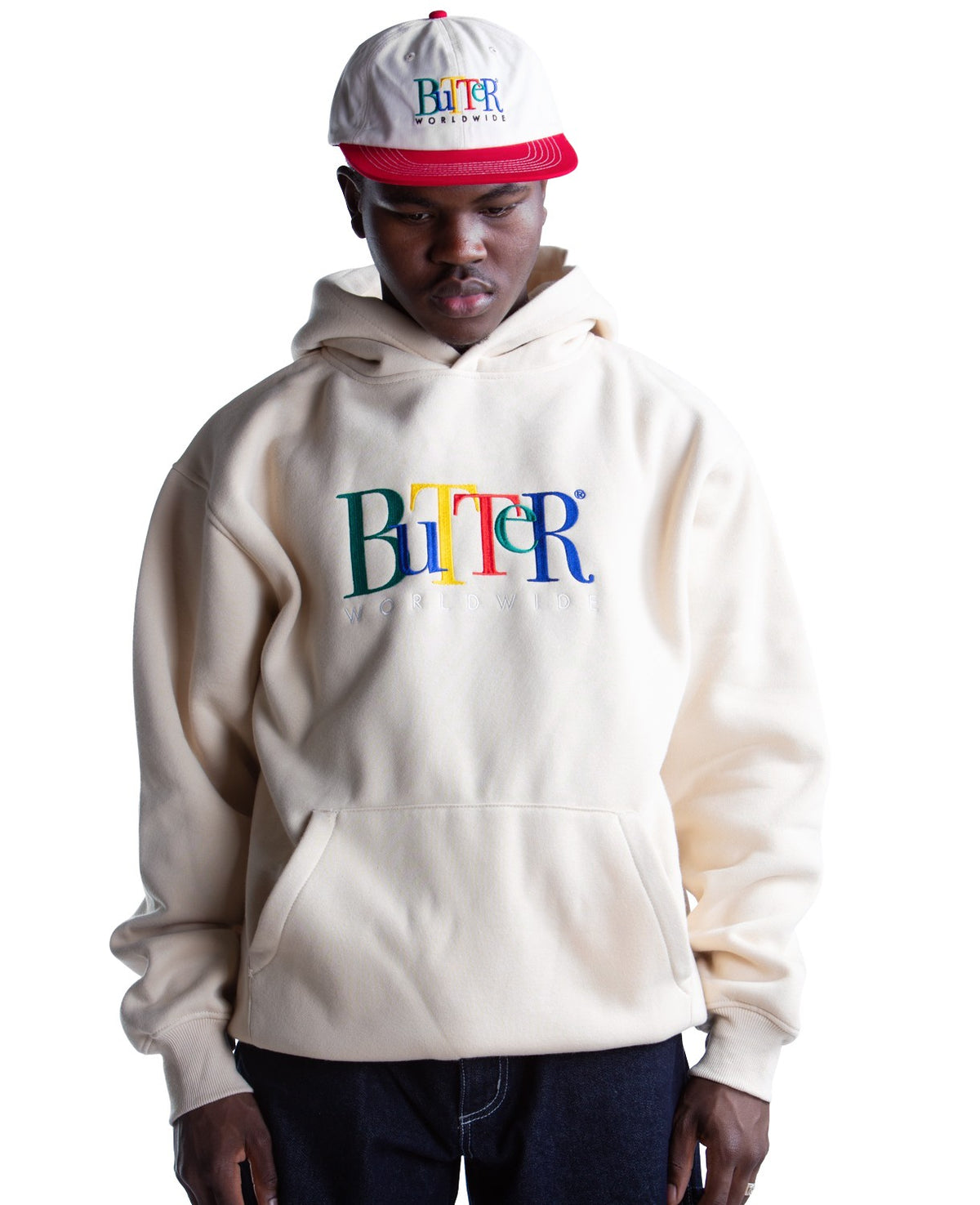 Jumble Embroideres Pullover Hood