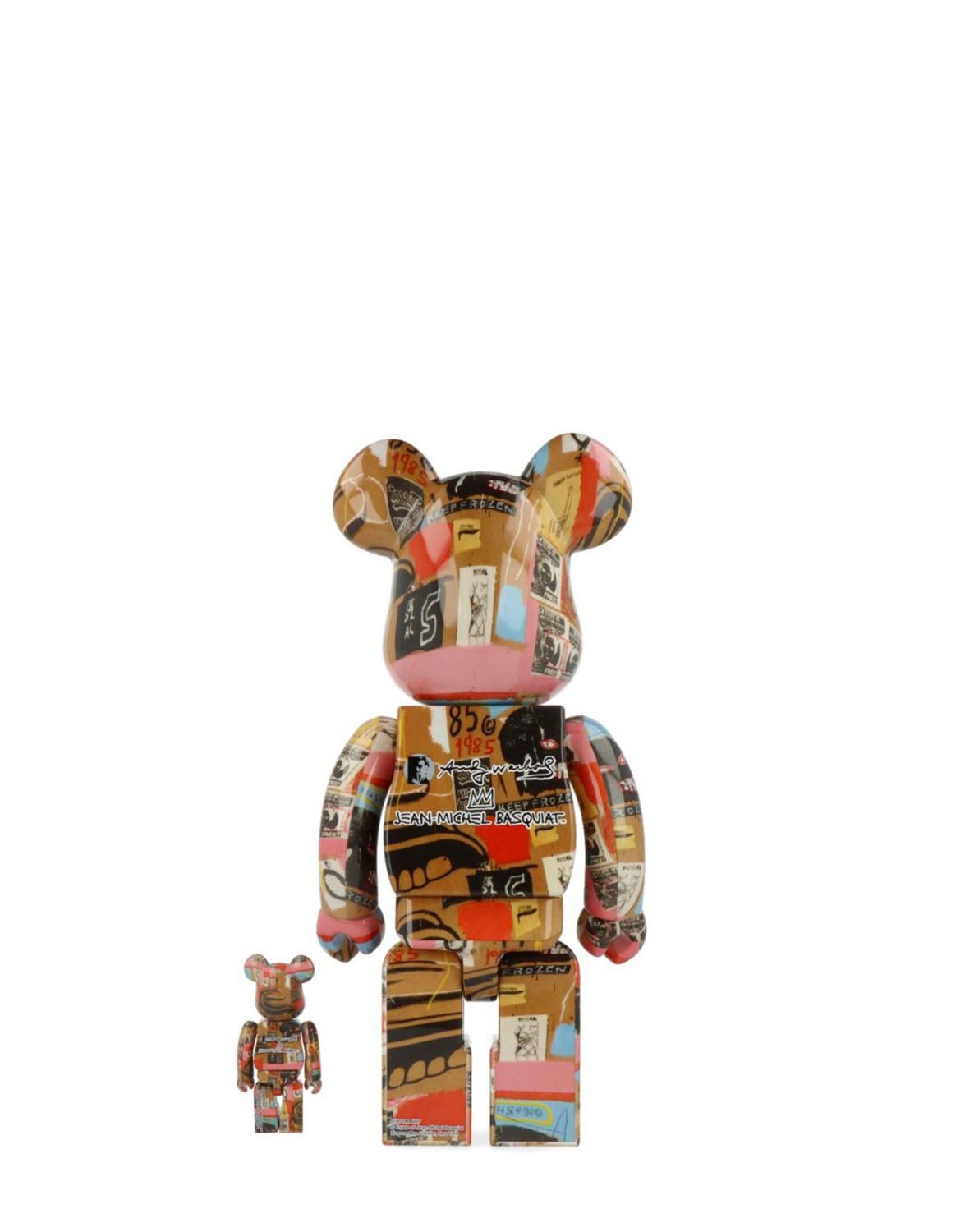 Be@rbrick A. Warhole X JM Basquiat 2