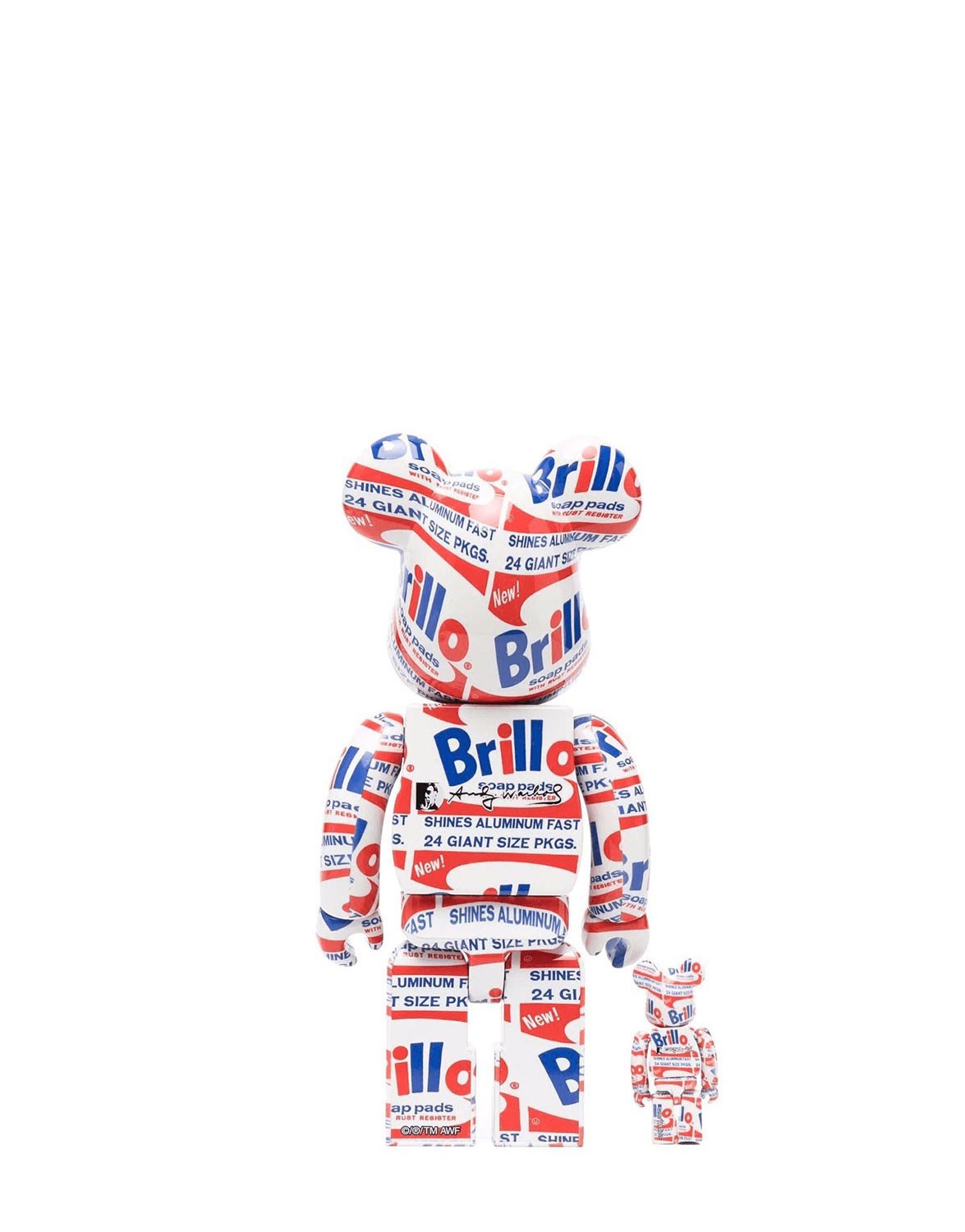 Be@rbrick Andy Warhol Brillo