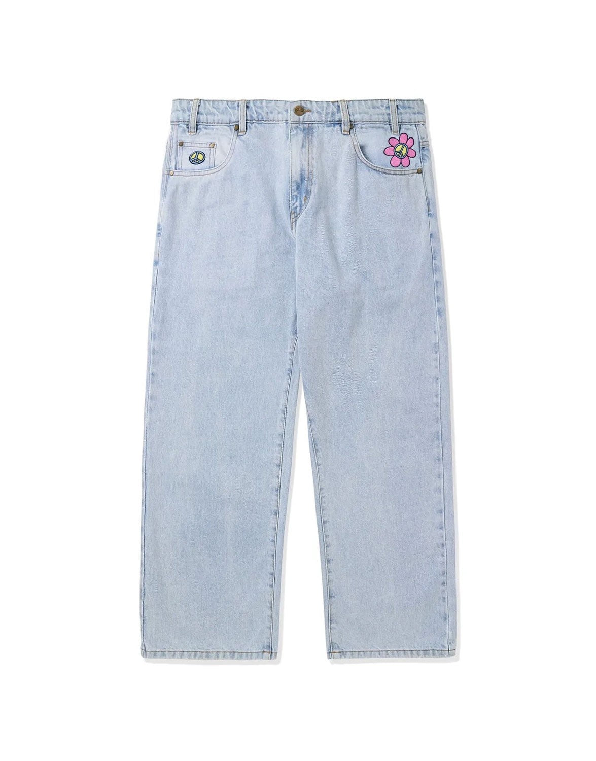 Flower Denim Jeans