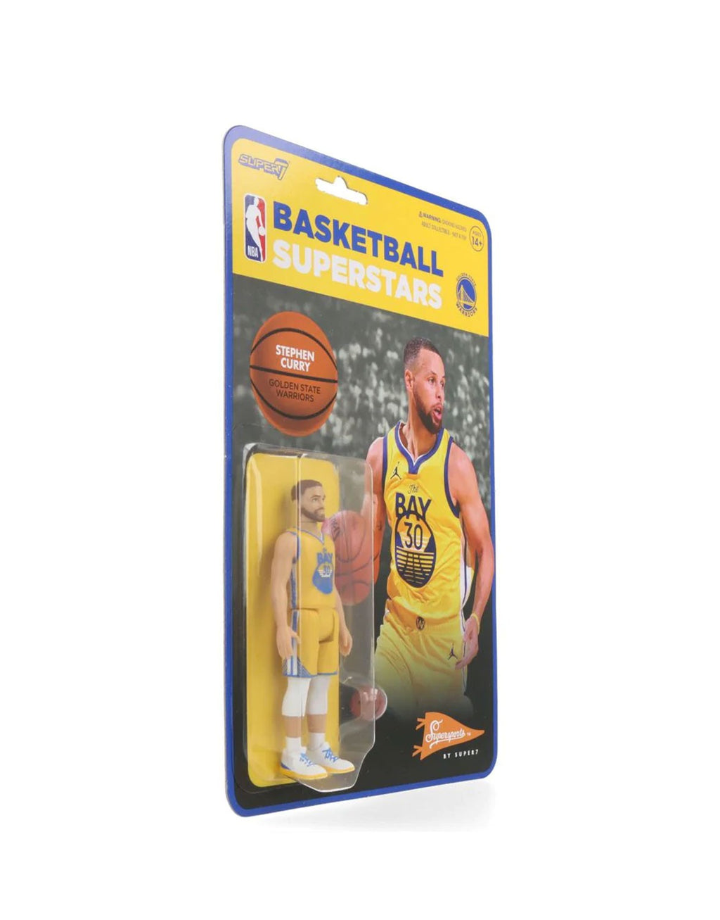 Stephen Curry (Warriors Yellow Statement) - ReAction figure