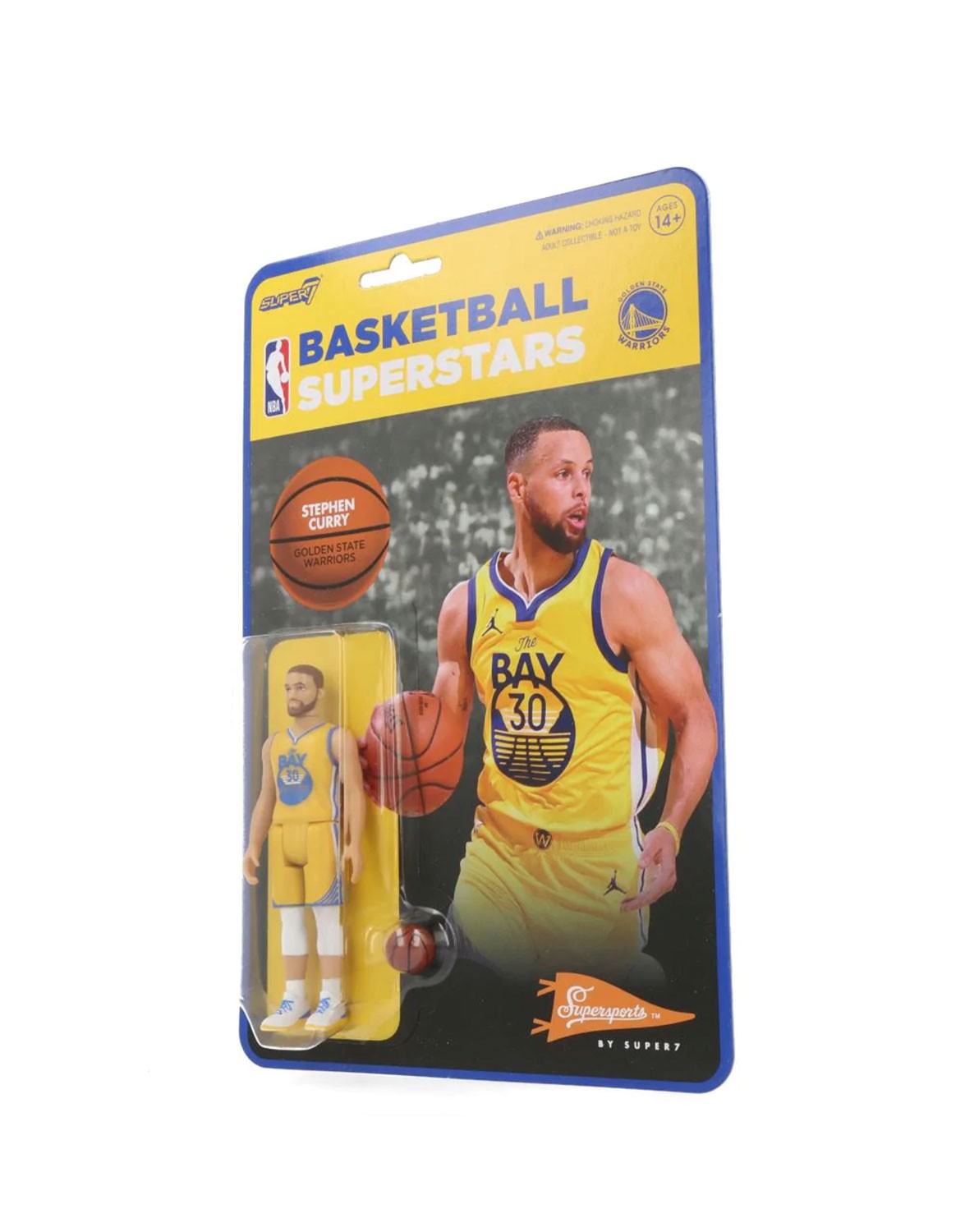 Stephen Curry (Warriors Yellow Statement) - ReAction figure