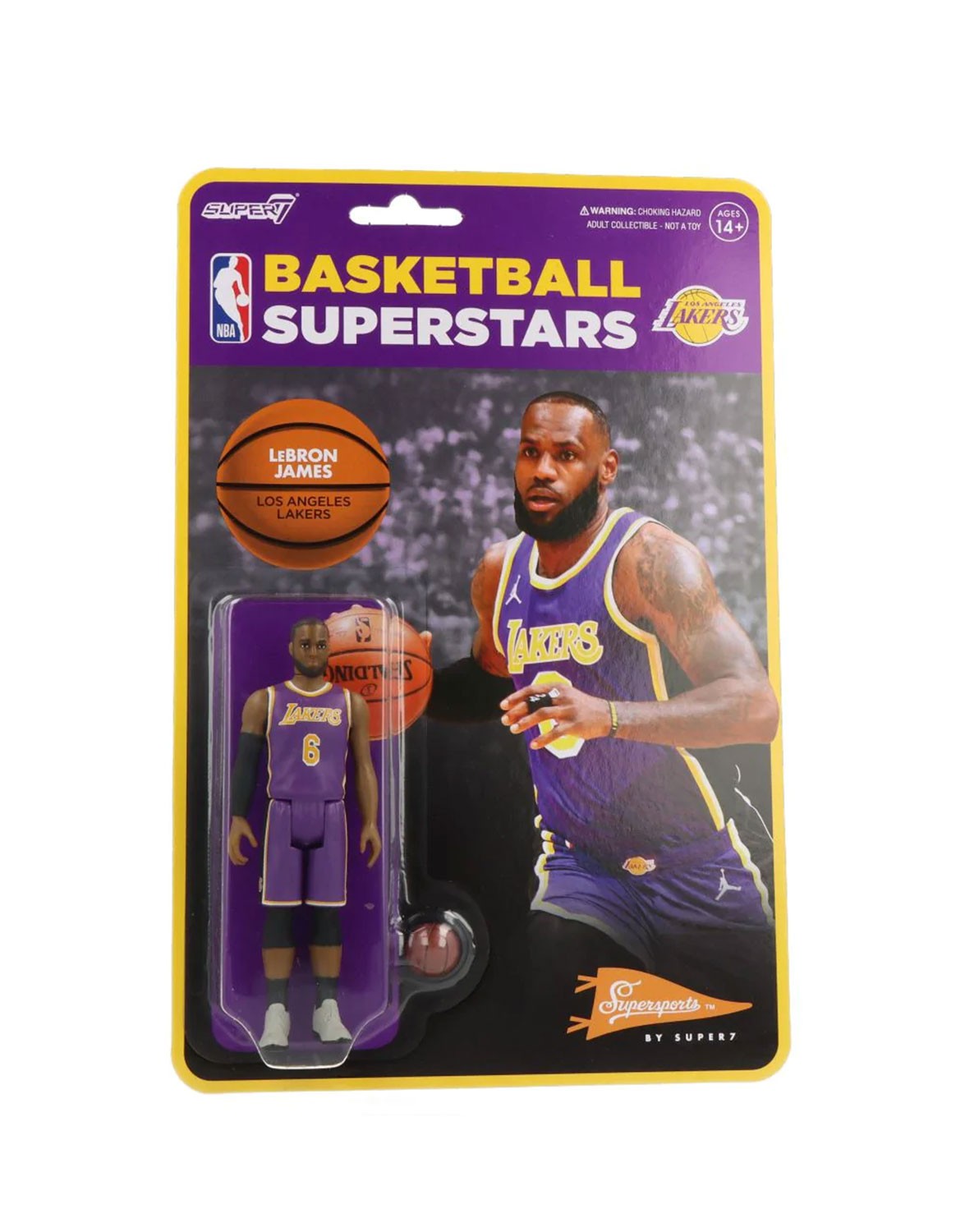 Lebron James (Lakers Purple Statement) - ReAction figure