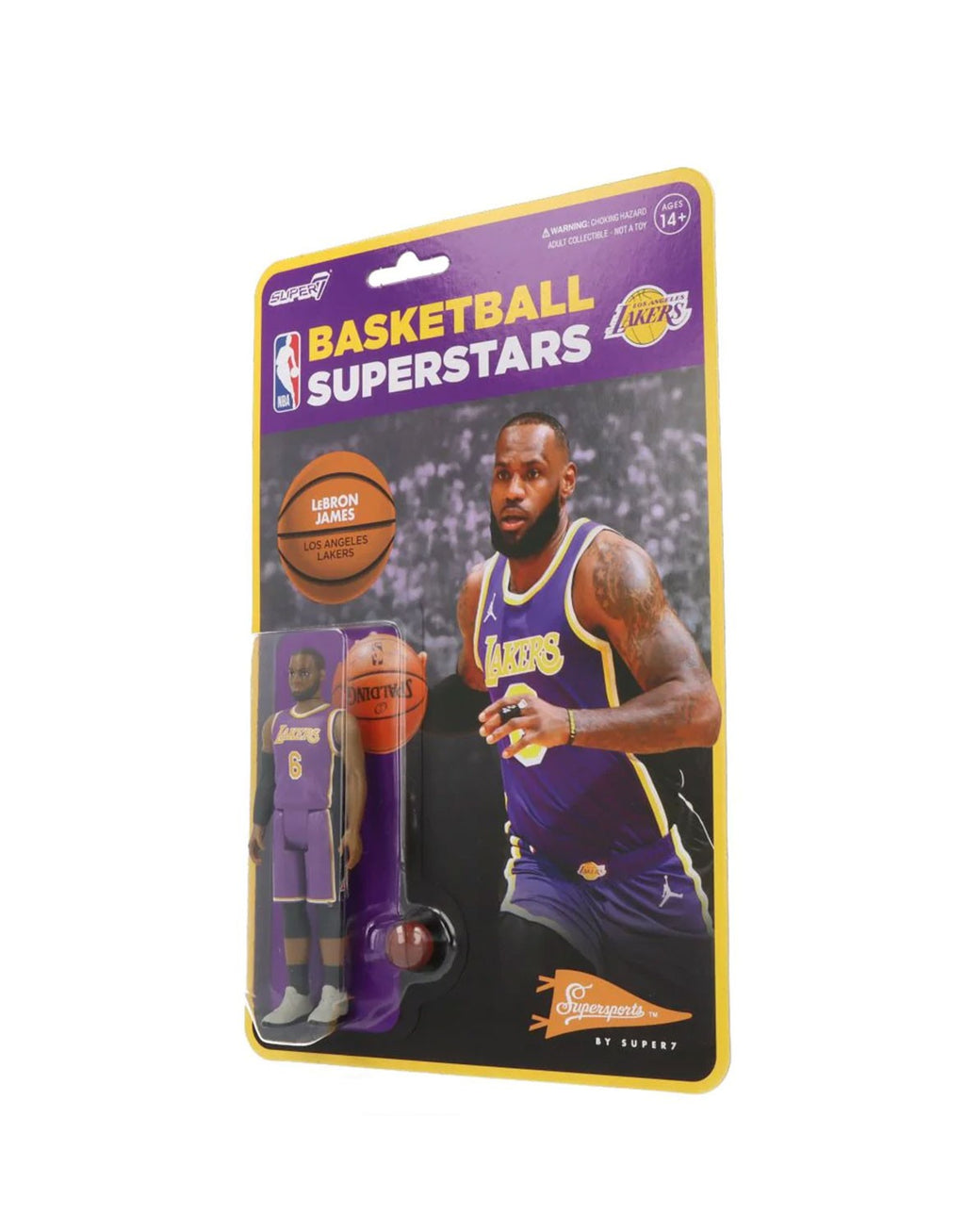 Lebron James (Lakers Purple Statement) - ReAction figure