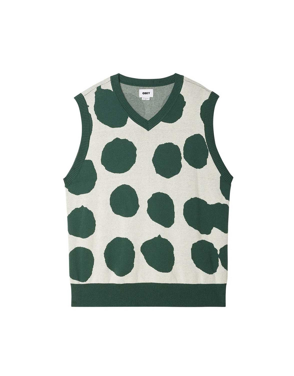 Dotted Sweater Vest