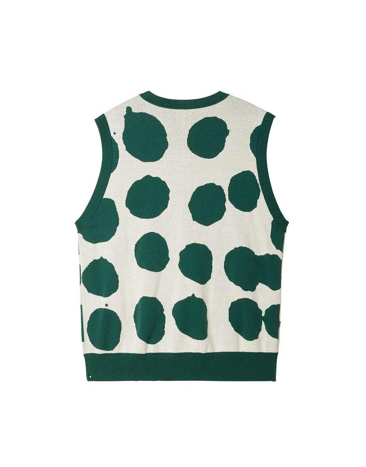 Dotted Sweater Vest