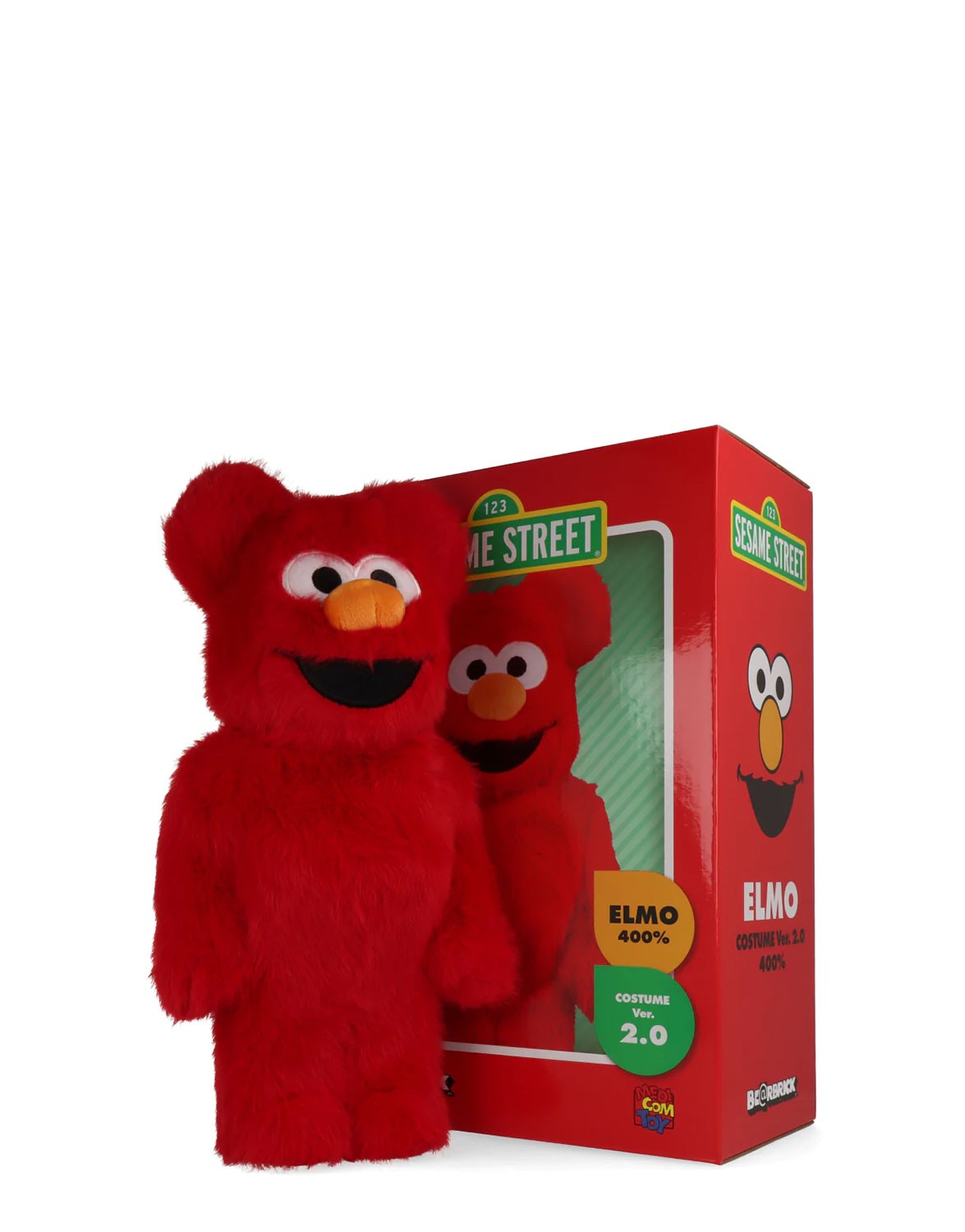 Be@rbrick Sesame Street - Elmo Costume V2