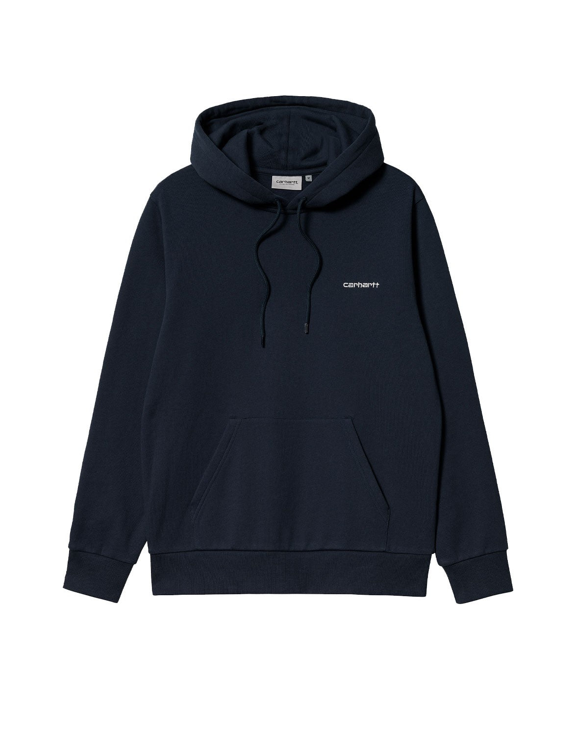 Hooded Script Embroidery Sweat