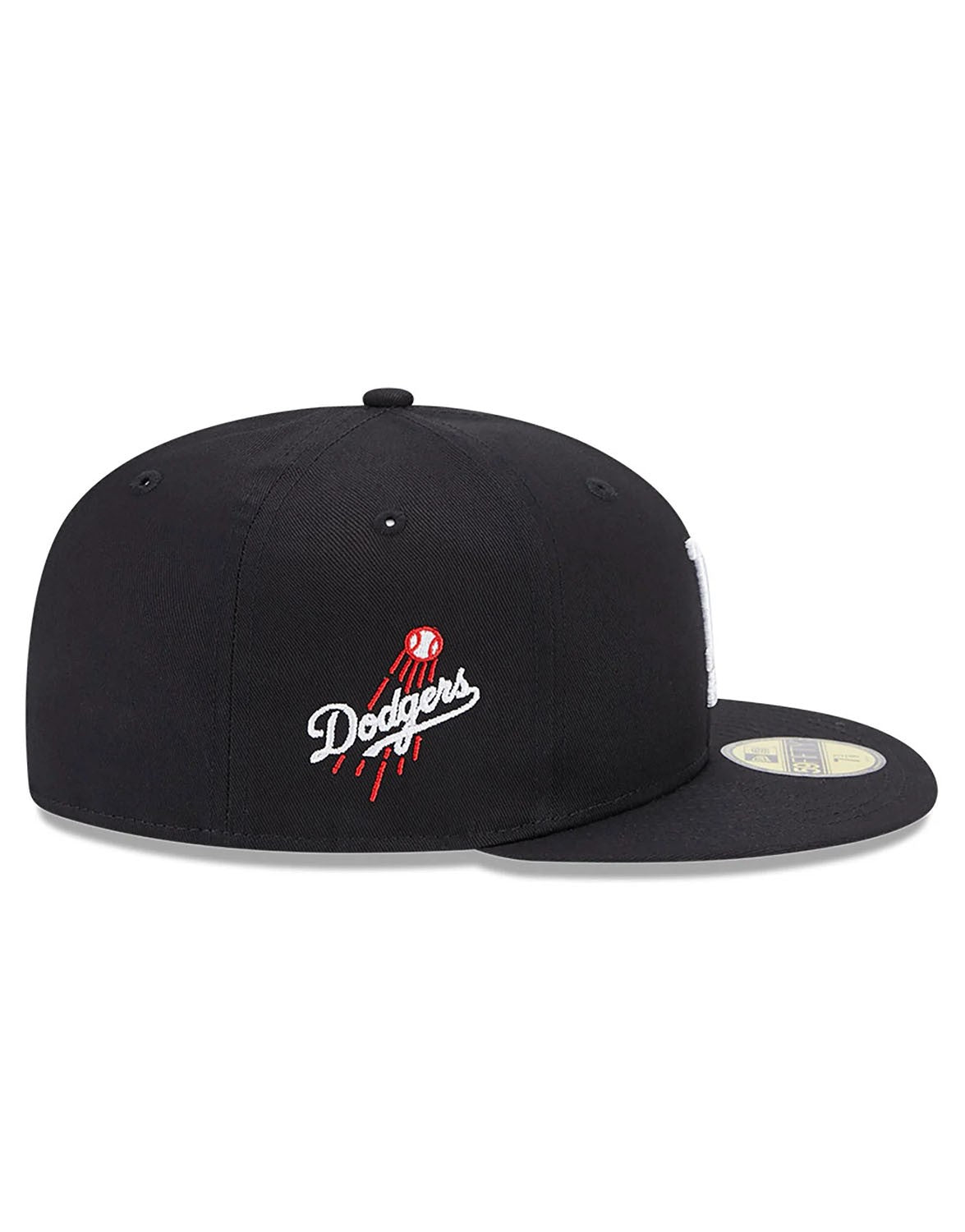LA Dodgers Team Side Patch 59FIFTY Fitted Cap