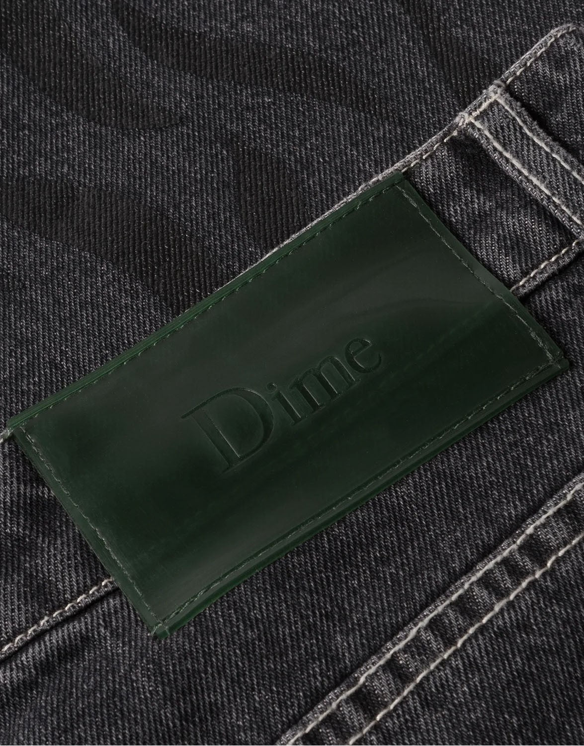 Flamepuzz Relaxed Denim Pants