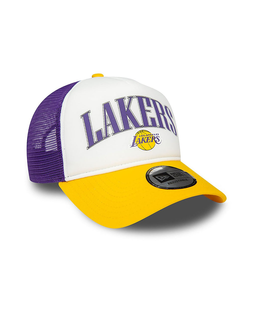 LA Lakers NBA Retro Purple E-Frame Trucker Cap