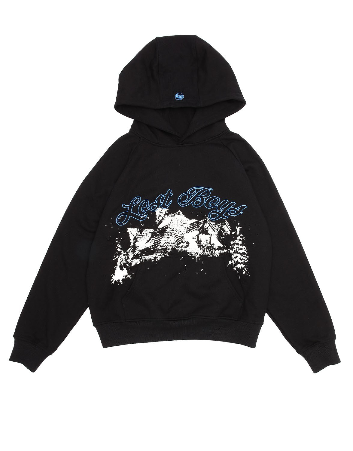 Raglan Graphic Hoodie