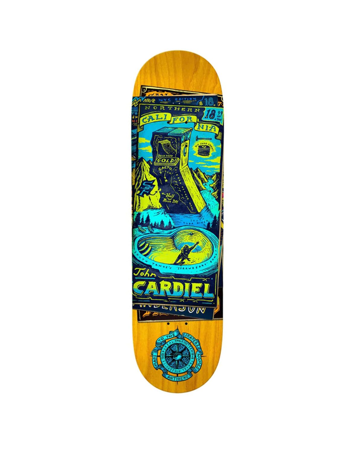 Cardiel Maps To The Skaters Homes