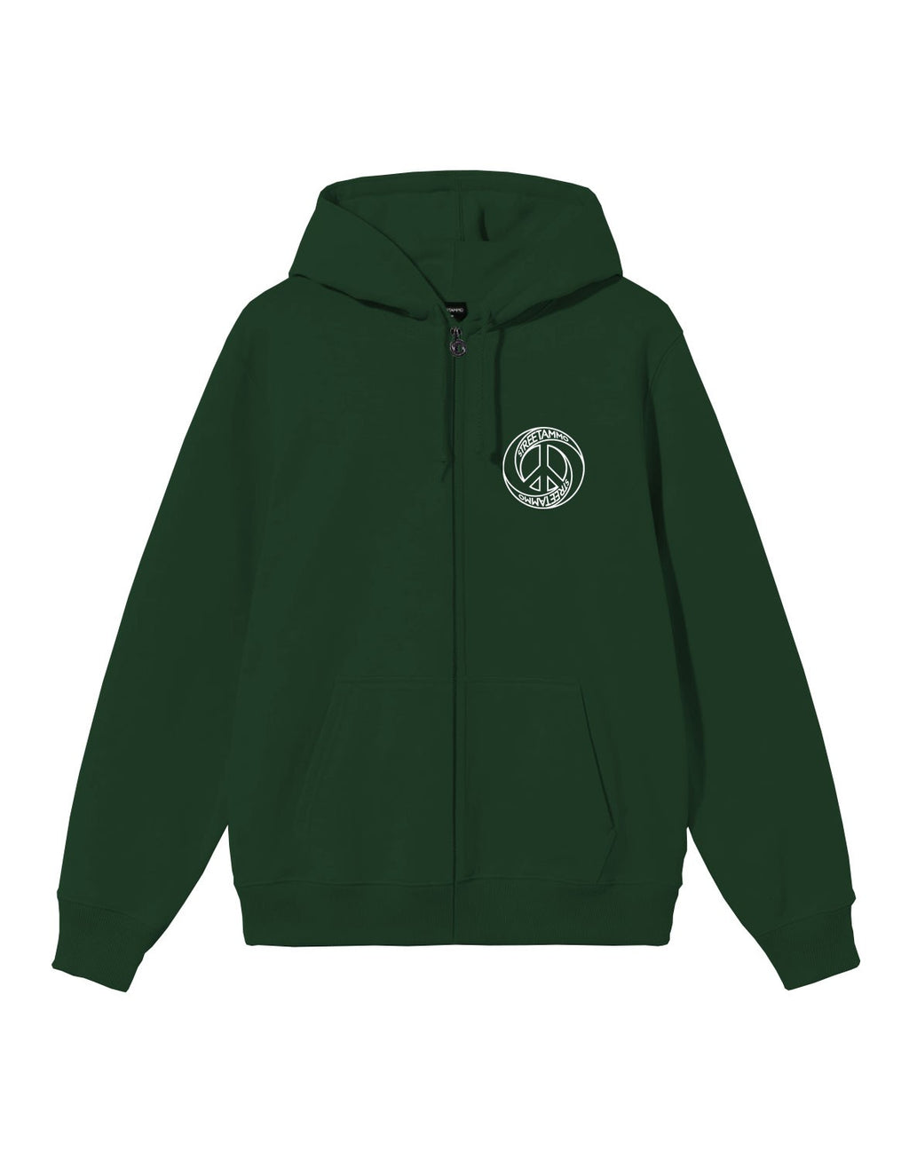 Orbit Peace Zip Hoodie