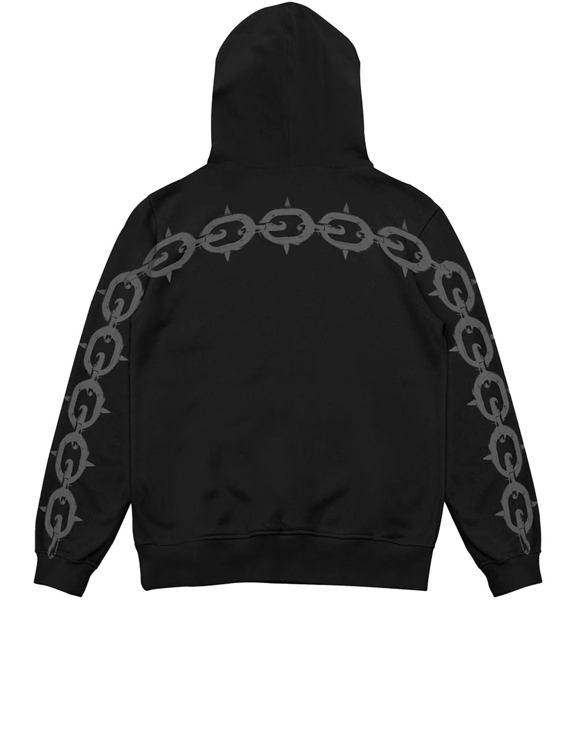 Chrome Zip Hoodie