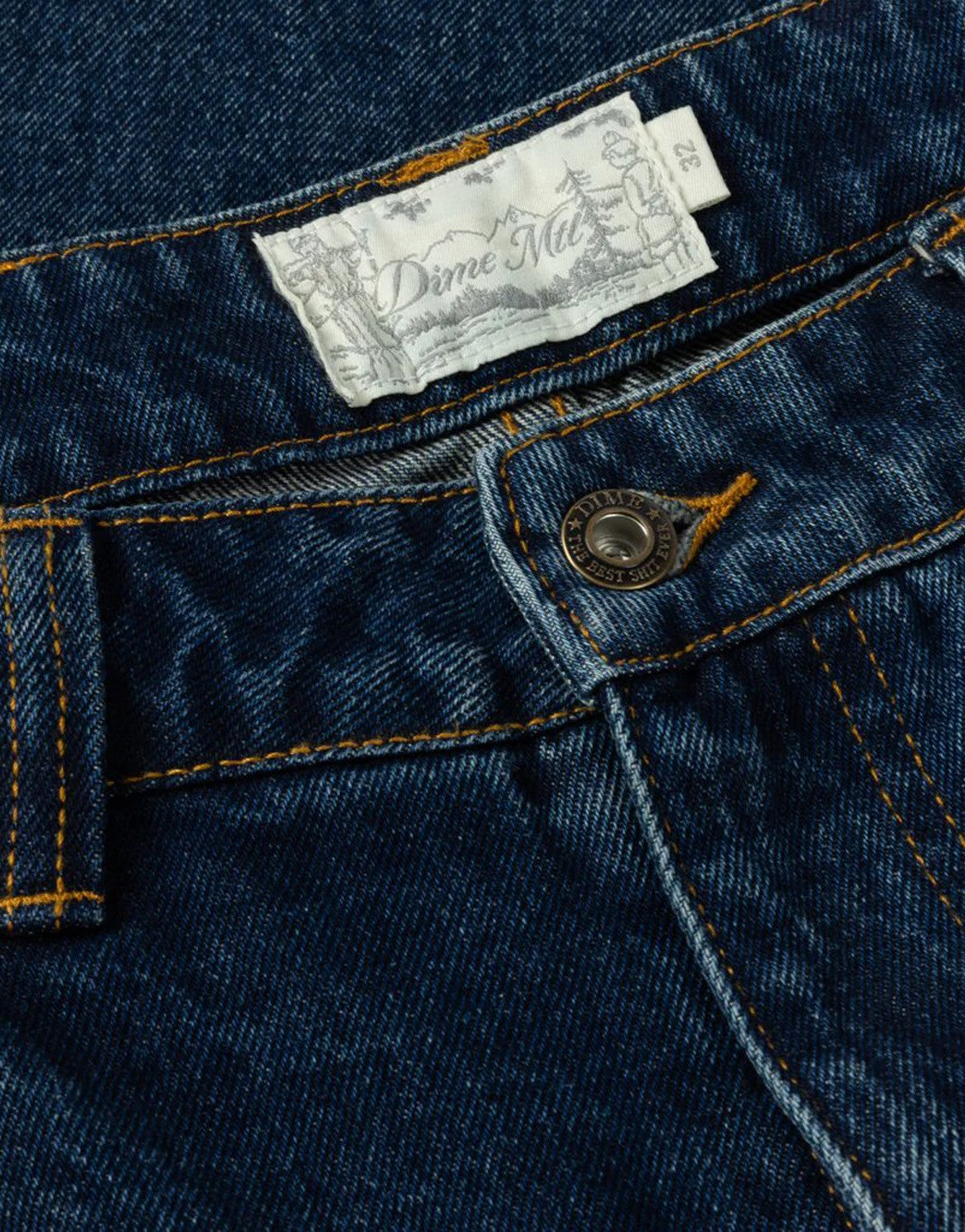 Classic Relaxed Denim Pants