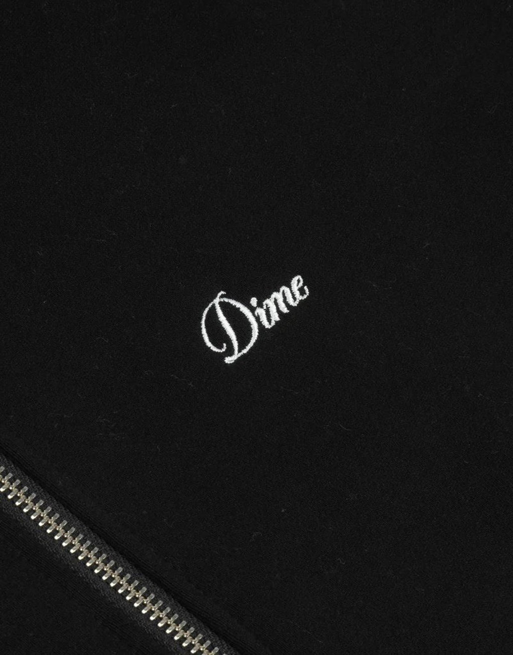 Cursive Small Logo Zip Hoodie