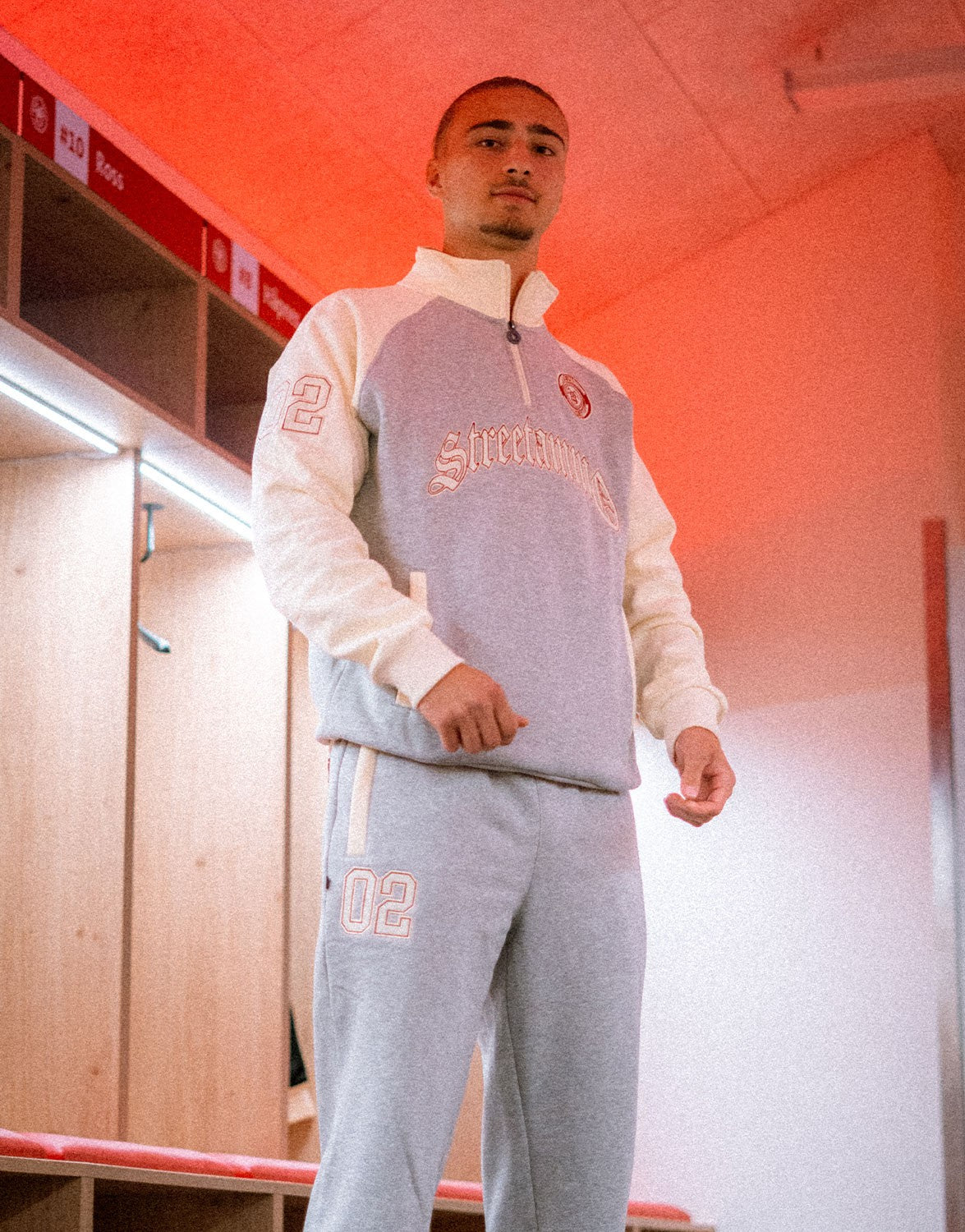 SA x AaB Gothic League 1/4 Zip Sweatshirt
