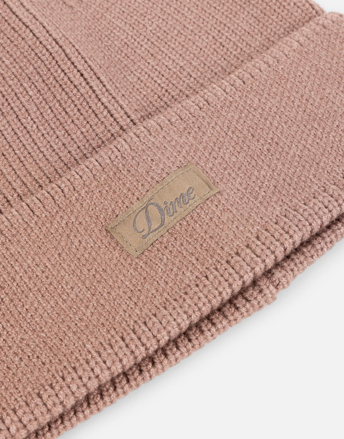 Cursive Rib Beanie