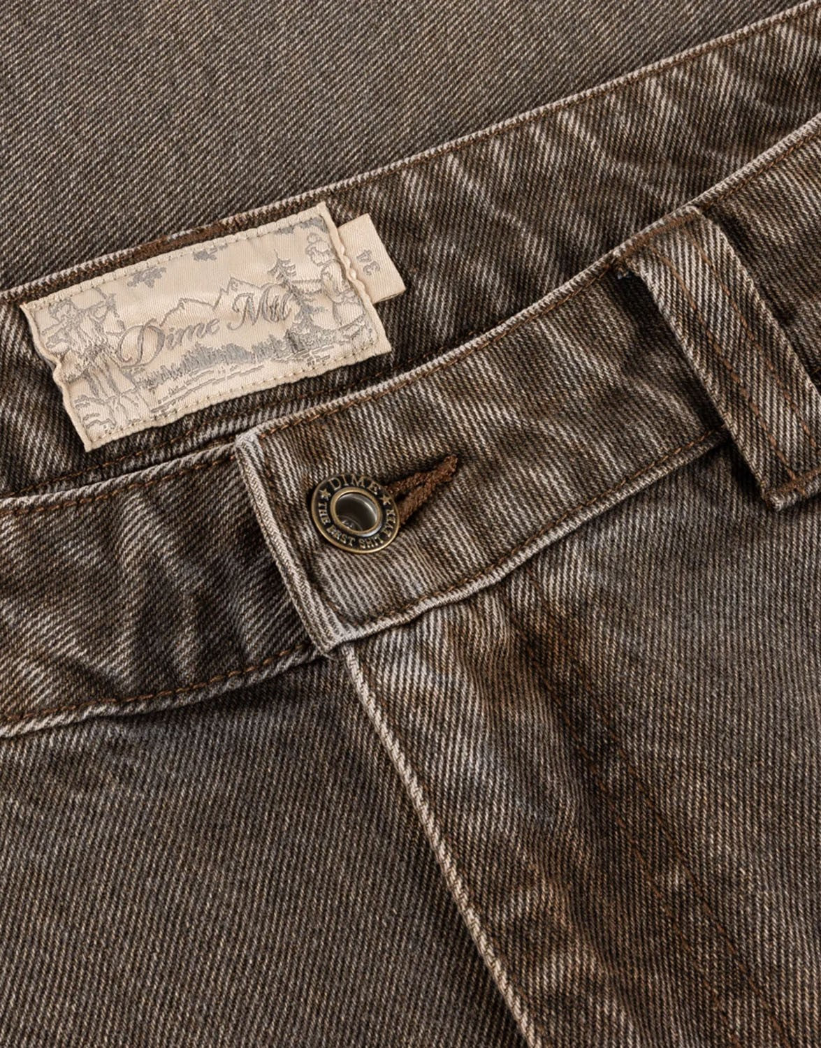 Relaxed Denim Pants