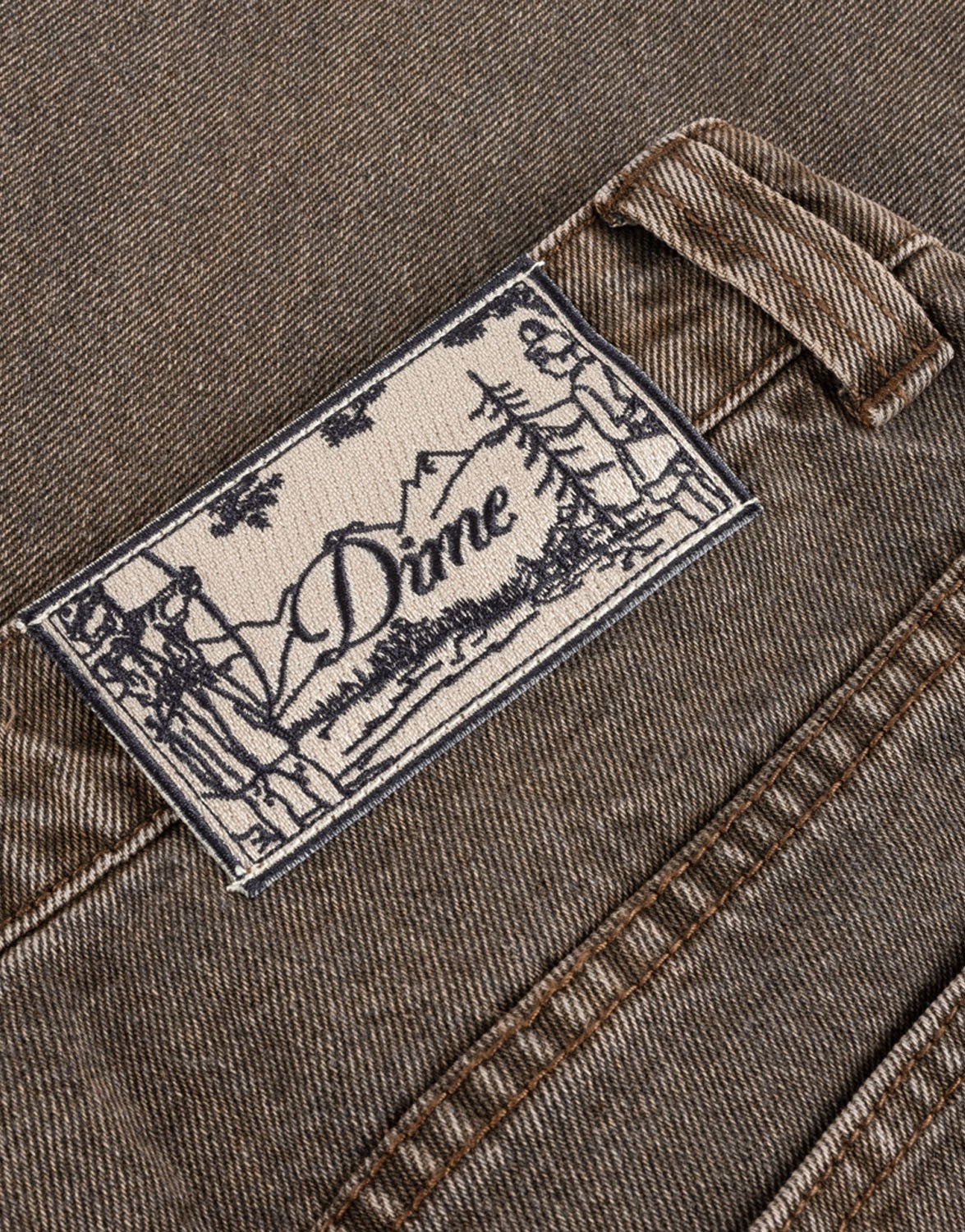 Relaxed Denim Pants