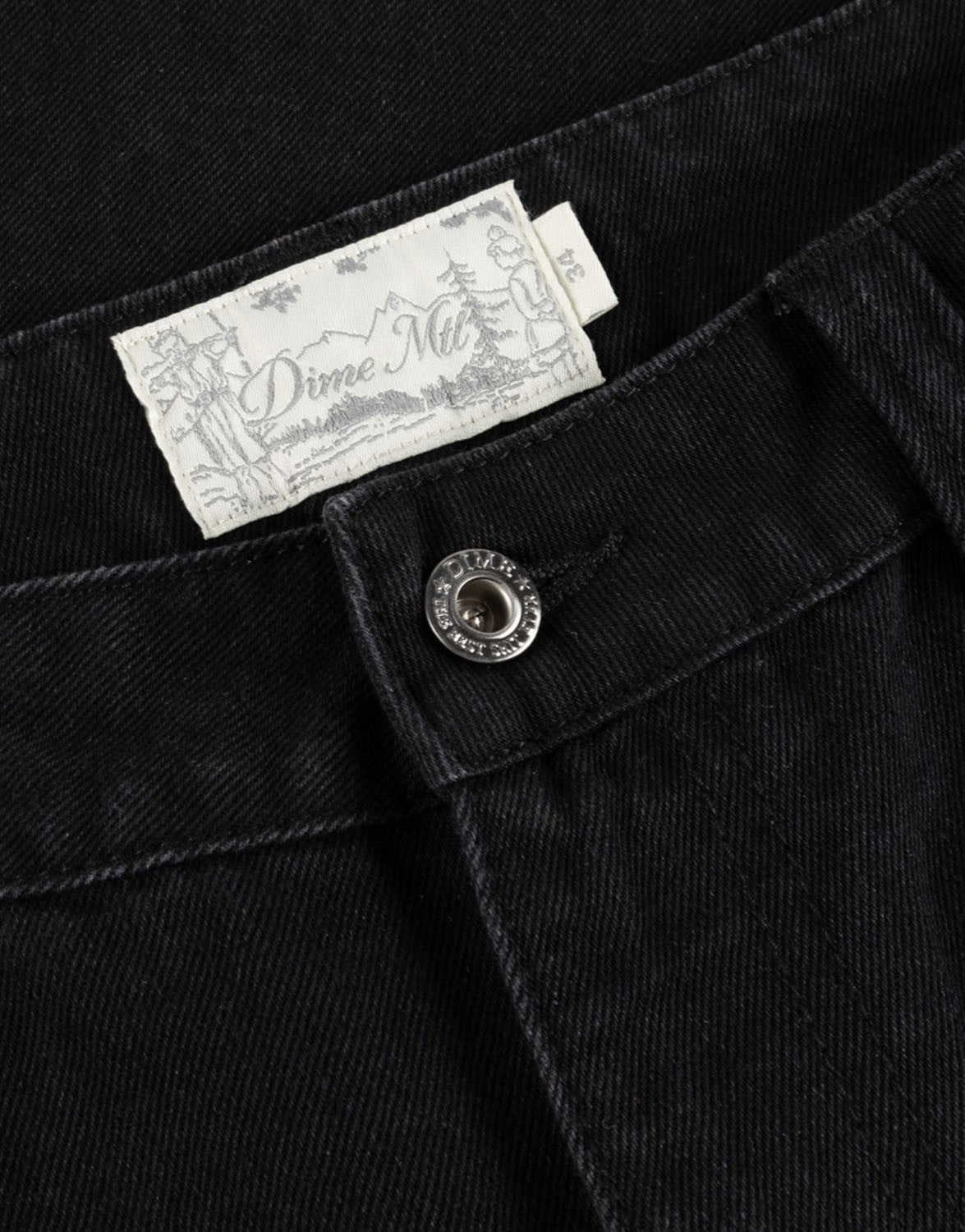 Relaxed Denim Pants