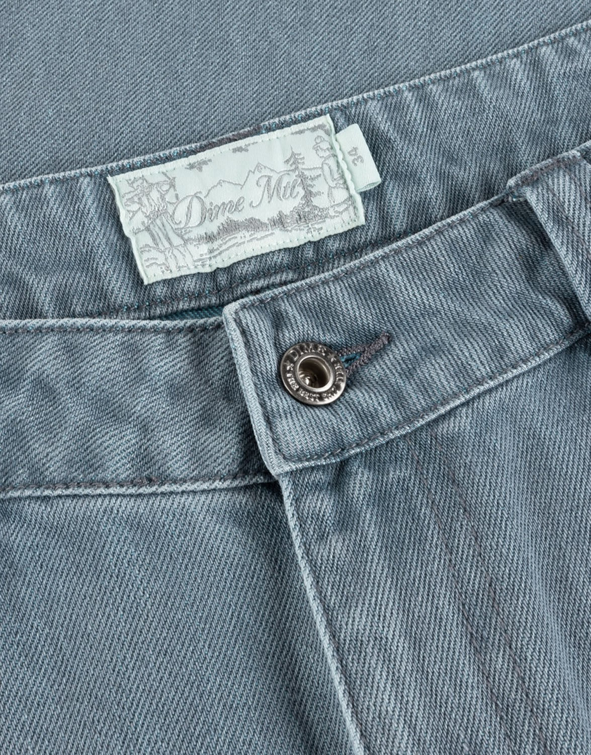 Relaxed Denim Pants